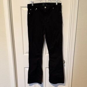 ASOS pDesign Wide Leg Jeans Black Size 32/38 Petite Bell Bottoms